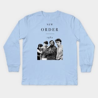 New Order 1982 Kids Long Sleeve T-Shirt